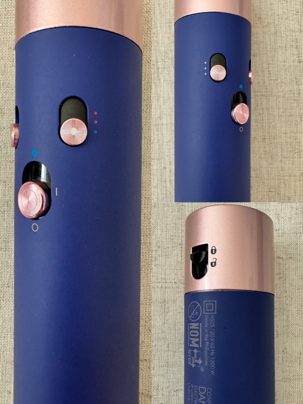 Dyson Airwrap Special Edition Complete Long Multi-styler and Dryer | Blue + Rose - Picture 5 of 16